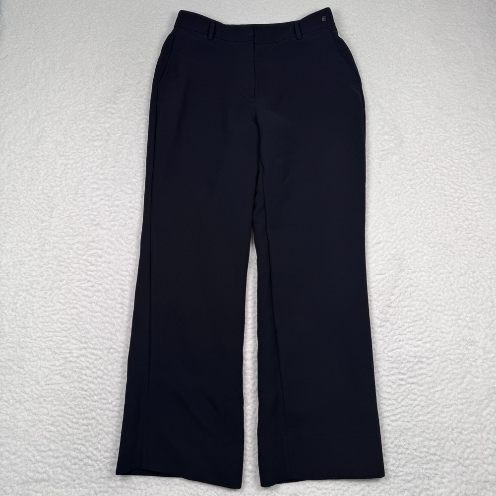 Carolina Herrera $650 Dress Pants Size 2 (Fit Like A Large 4-6) Black